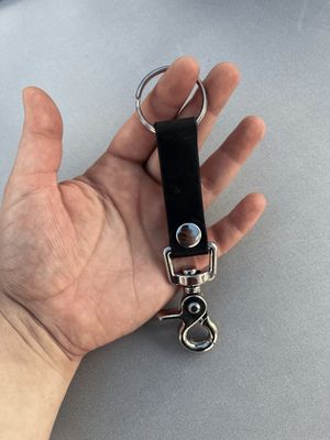 Medium Leather Keychain