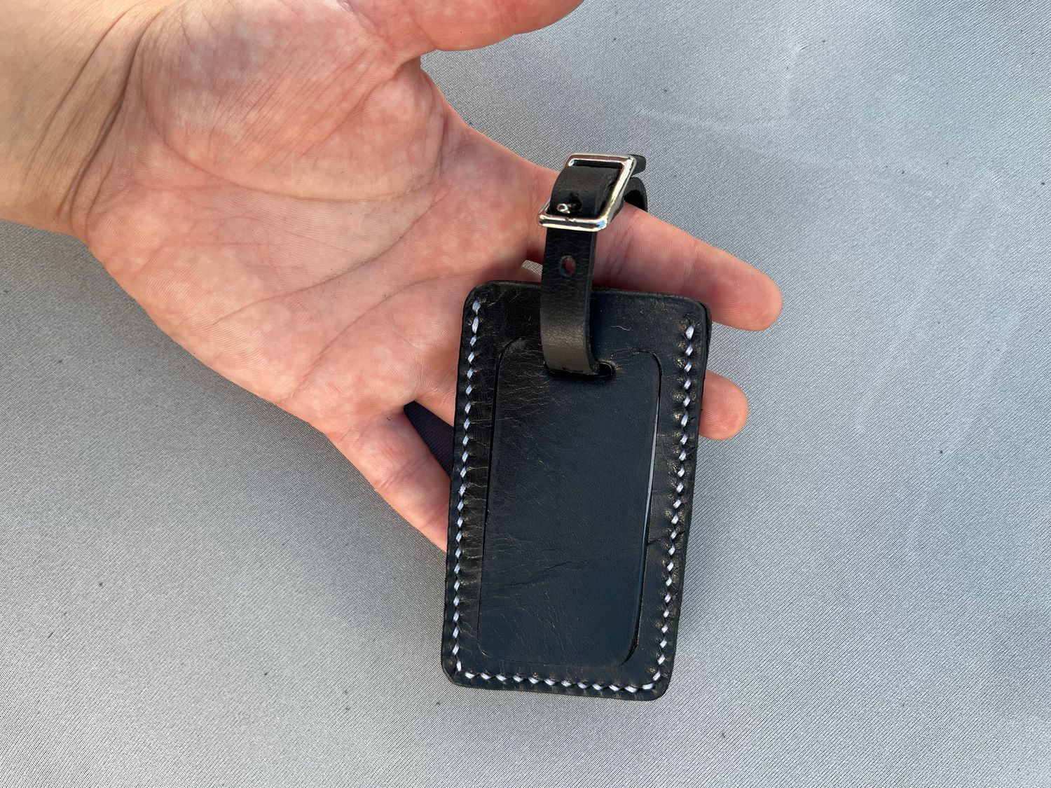 Leather Luggage Tag