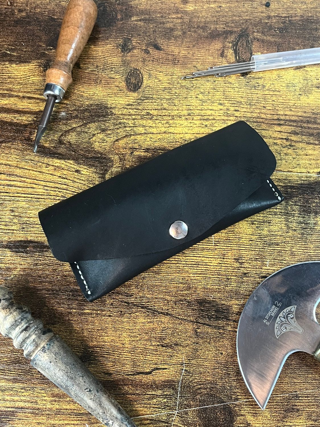 Leather Sunglasses Case
