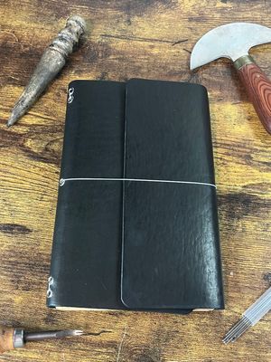 Trifold Leather Journal Cover