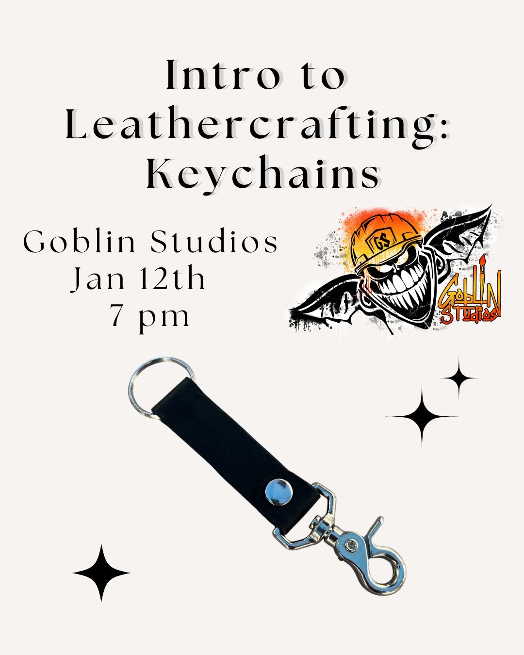 Intro to Leather Crafting: Make Your First Keychain