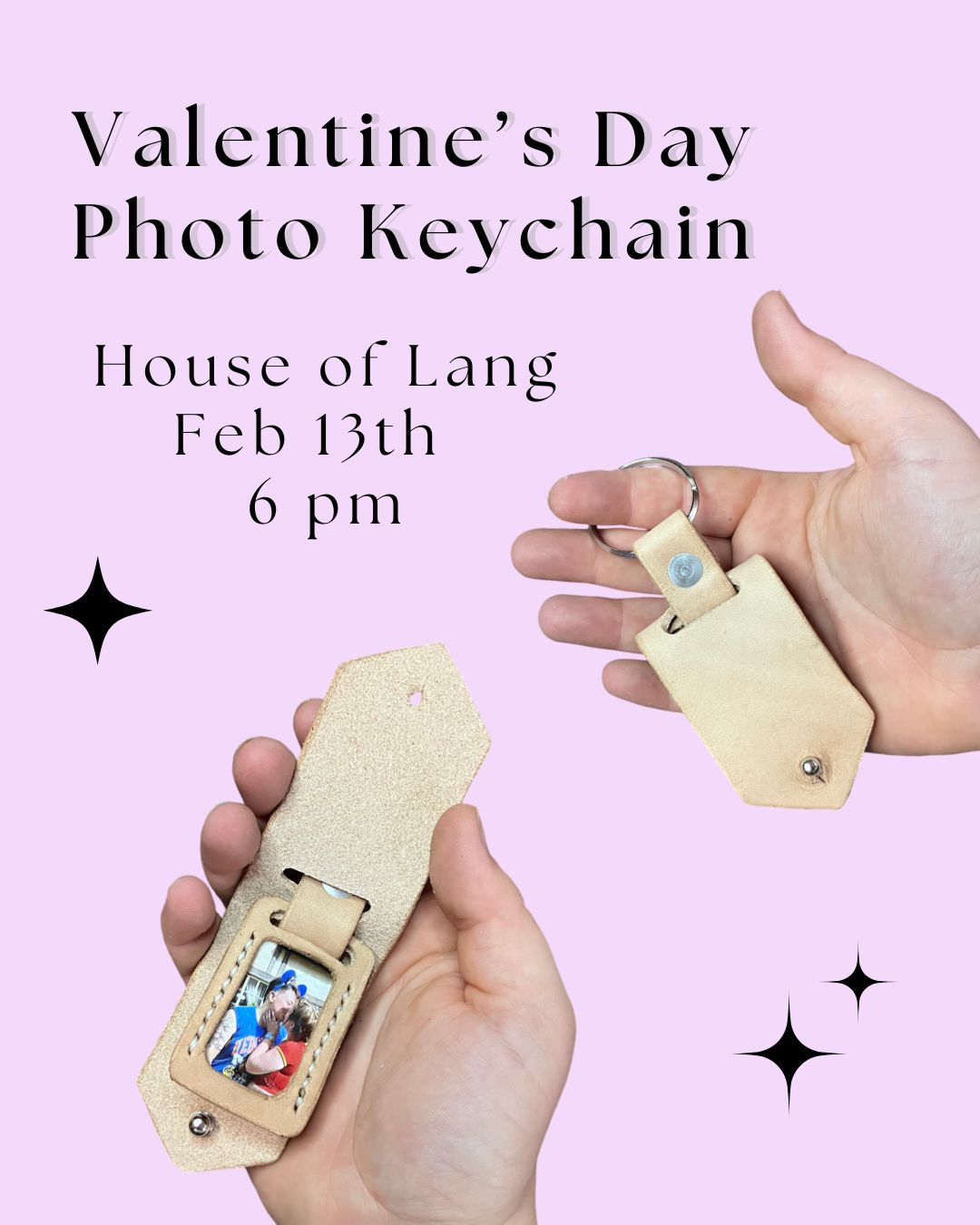 Valentine's Day Photo Keychain Workshop