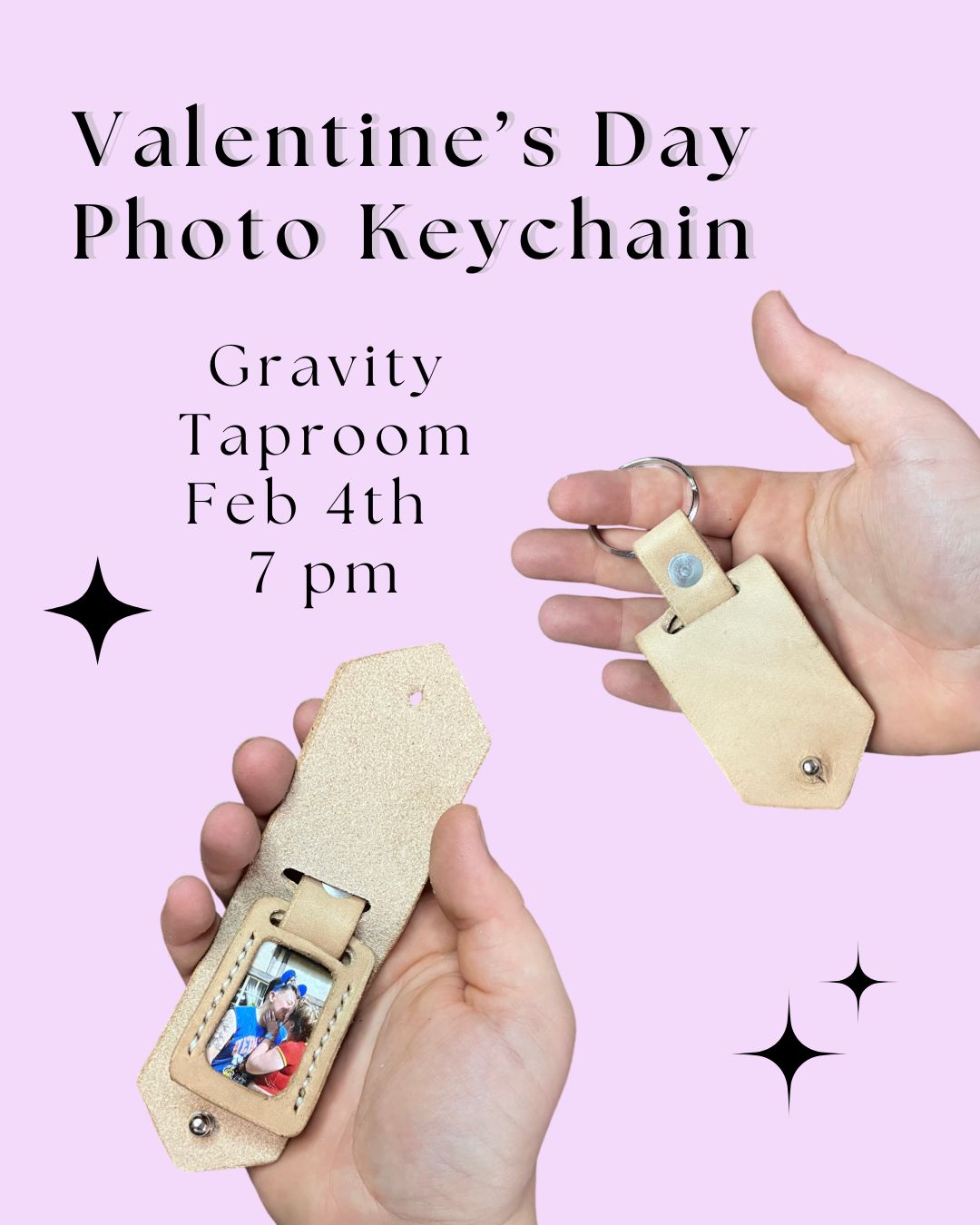 Valentine's Day Photo Keychain Workshop