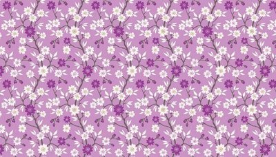 Makower Kimono - Blossom Tree on Lilac Makower Kimono - Blossom Tree on Lilac