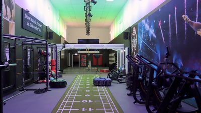 Pavigym Custom Turf Roll – 2m x 4.8m Artificial Grass with Sprint & Functional Markings