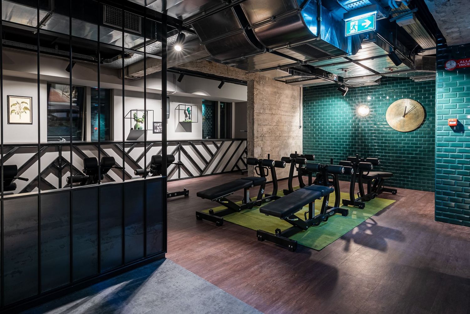 Pavigym Traffic Clic – Stone-Effect Click Vinyl Tiles (91.4 × 61 cm, Glue-Free)-Underlay Included