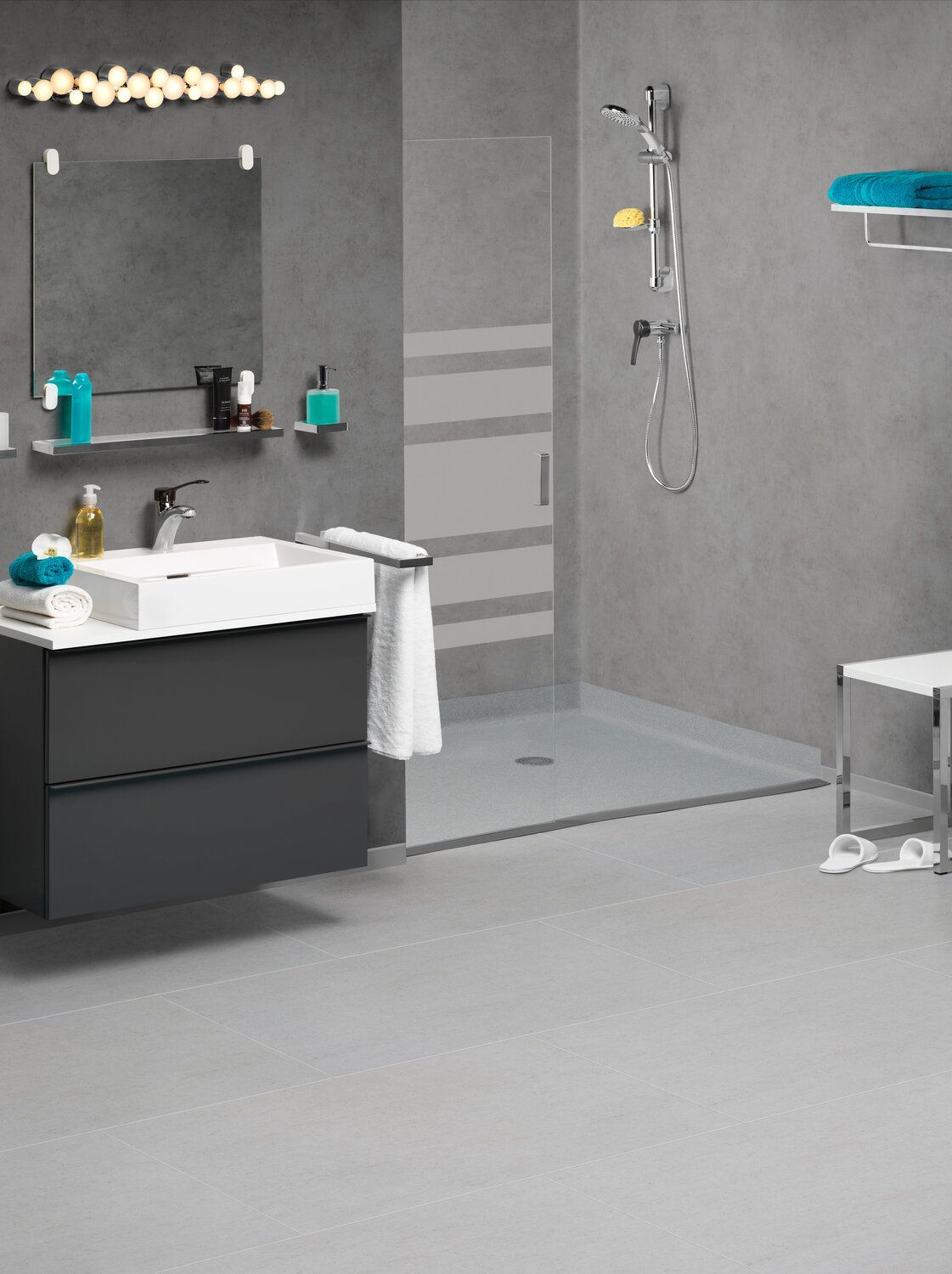 Gerflor Tarasafe H2O – Wet Area Safety Vinyl Roll Flooring (2 mm) for Changing Rooms & Showers Gerflor Tarasafe H2O – Wet Area Safety Vinyl Roll Flooring (2 mm) for Changing Rooms & Showers