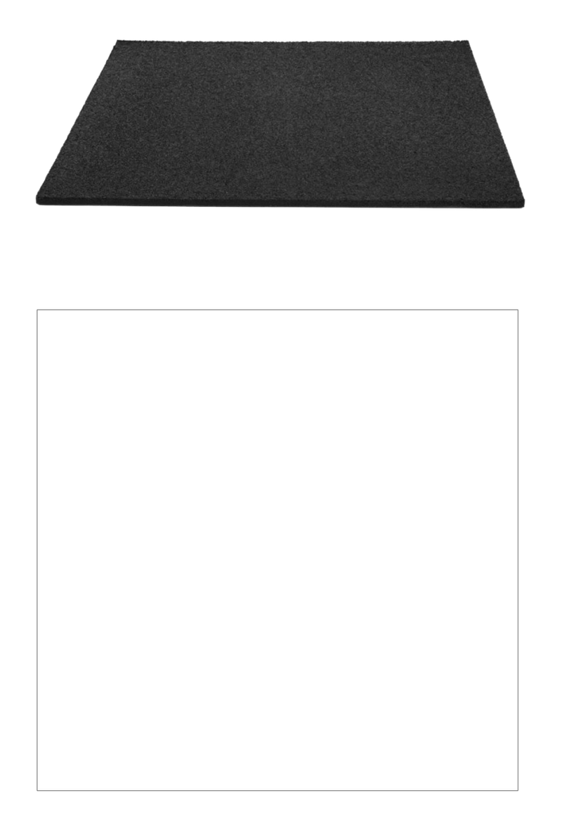 GFS Standard Fitness Tiles – Flat Rubber Gym Tile (15mm thickness) - 1000 × 1000 mm GFS Standard Fitness Tiles – Flat Rubber Gym Tile (15mm thickness) - 1000 × 1000 mm