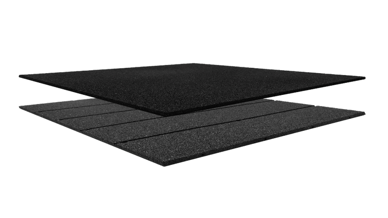 GFS Outdoor Fitness Tile – Weatherproof Rubber Gym Flooring (30 mm, 1000 × 1000 mm)