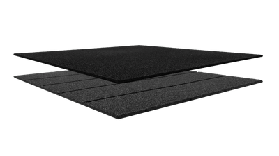 GFS Outdoor Fitness Tile – Weatherproof Rubber Gym Flooring (30 mm, 1000 × 1000 mm)