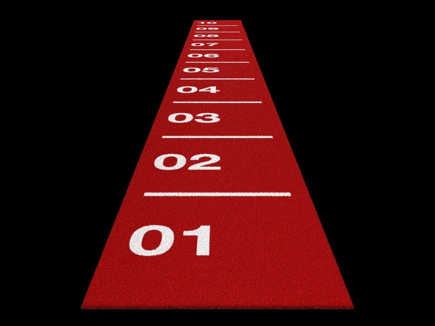 GFS Core Range Turf – Minimalist Artificial Turf with Numbered Sprint Markings for Functional Training