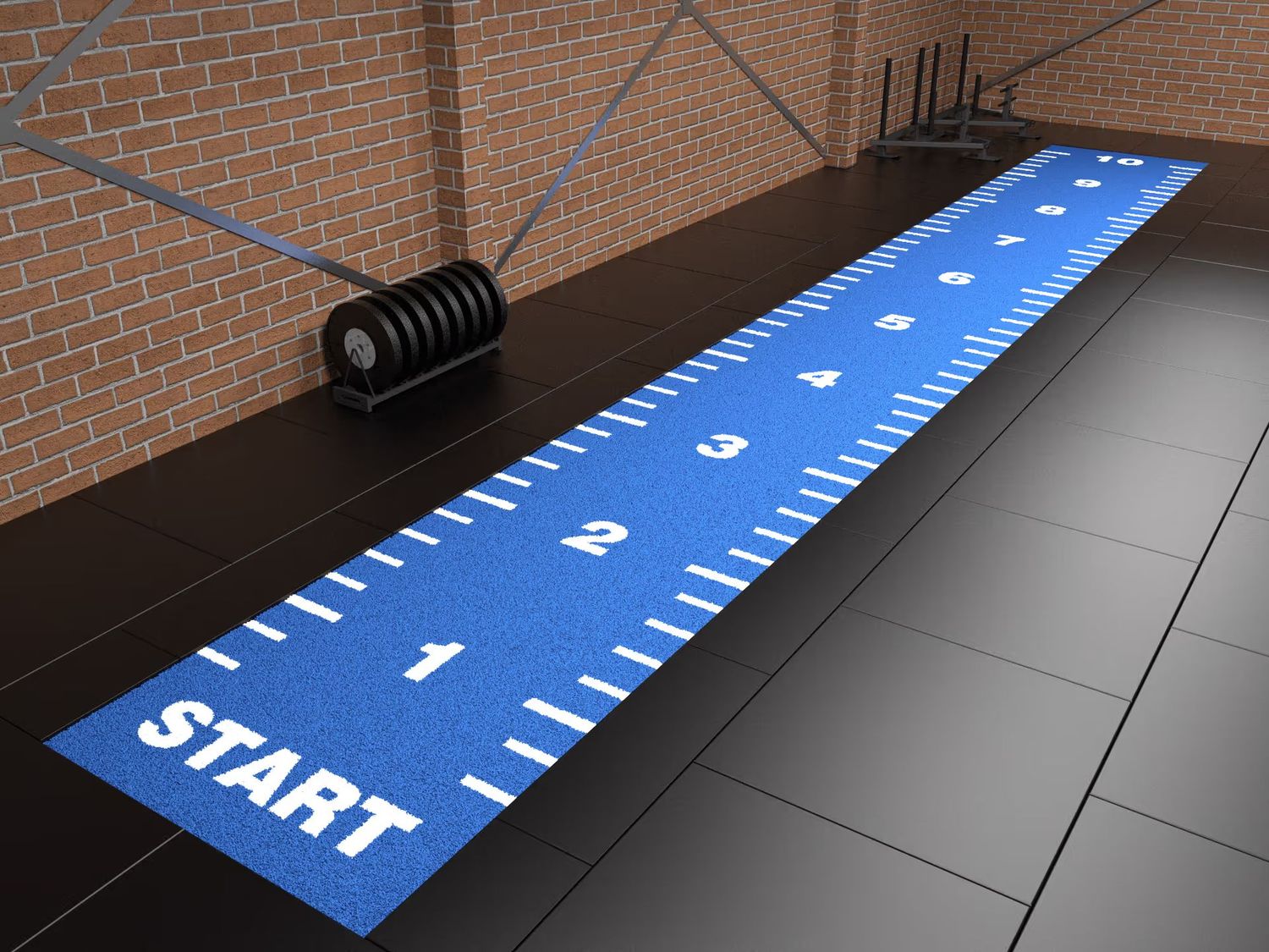 GFS Essential Range Turf – Artificial Turf with Tufted Markings, Start & Number Lines for Functional Training GFS Essential Range Turf – Artificial Turf with Tufted Markings, Start & Number Lines for Functional Training