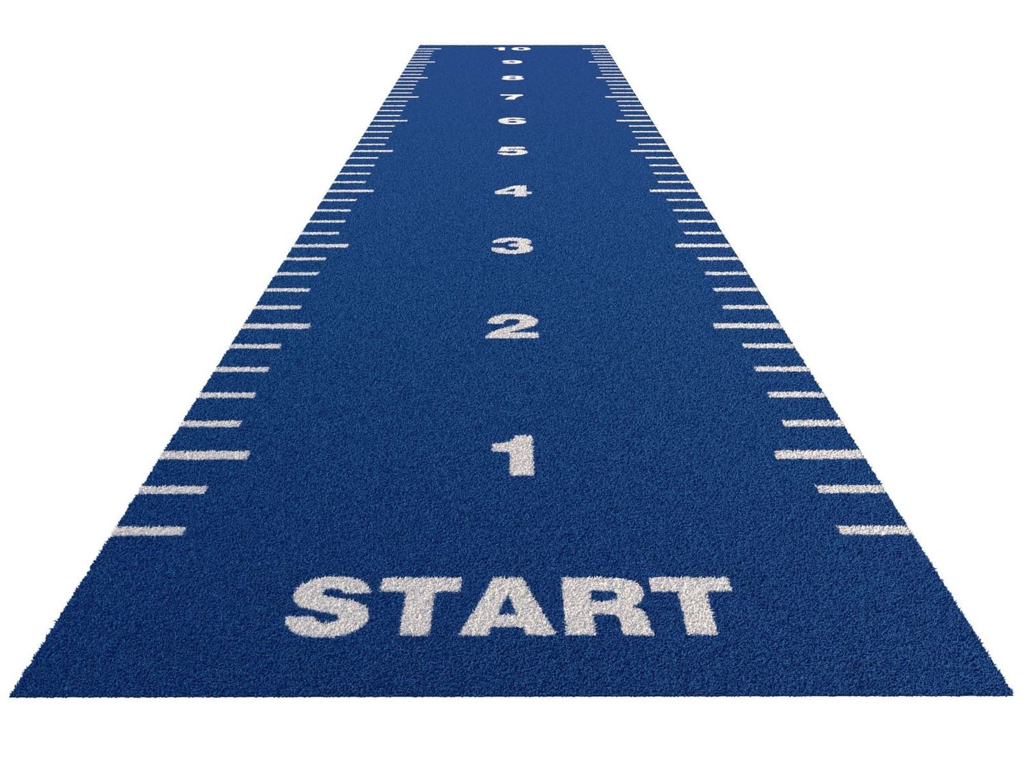 GFS Essential Range Turf – Artificial Turf with Tufted Markings, Start & Number Lines for Functional Training