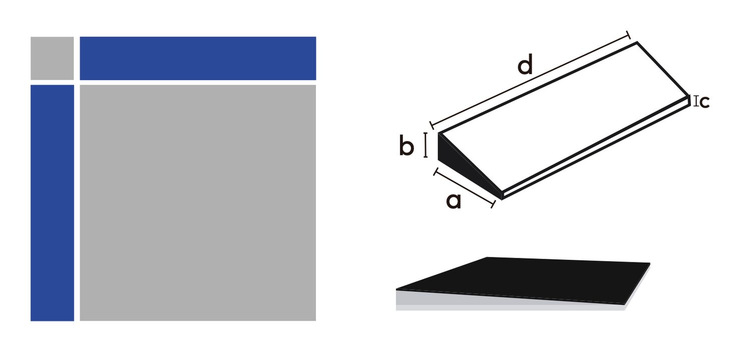 Pavigym Connect Wedge (Endurance Finish and Extreme Finish)– 55mm Beveled Ramp Edge for Smart Cardio Flooring Pavigym Connect Wedge (Endurance Finish and Extreme Finish)– 55mm Beveled Ramp Edge for Smart Cardio Flooring