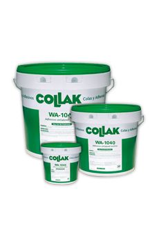 Collak WA-1040 – High Performance Water-Based Adhesive for PVC, Rubber & Polyolefin Gym Flooring (20 kg Tubs)