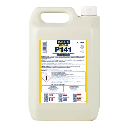 STOPGAP P141 – Primer for Non-Absorbent Surfaces (5 Litre) STOPGAP P141 – Primer for Non-Absorbent Surfaces (5 Litre)