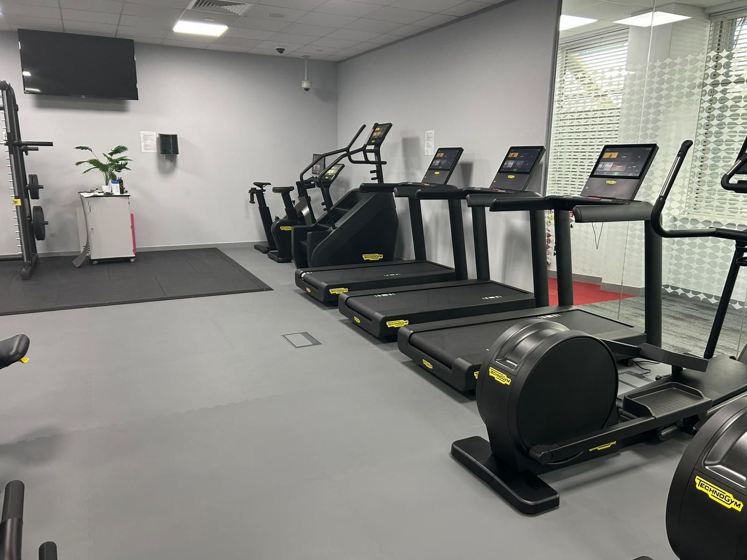 Pavigym Endurance 7 mm High-Density Virgin Rubber Gym Flooring Tiles