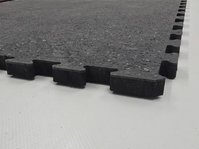 Pavigym Extreme S&S – 22mm Shock & Sound Absorbing Tiles for Heavy-Duty Weight Areas