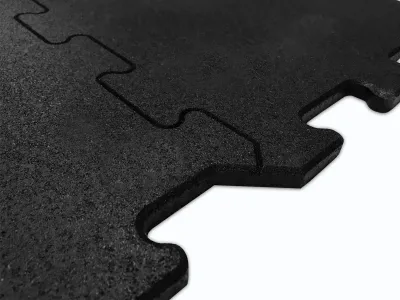 Pavibasic Cardio – 11mm Interlocking Recycled Rubber Tiles for Cardio & Functional Training