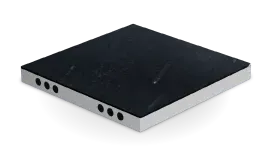 Pavigym Connect Tile – Endurance Finish (55mm) Rubber Gym Flooring with Built-in Cable Trunking for Cardio Zones