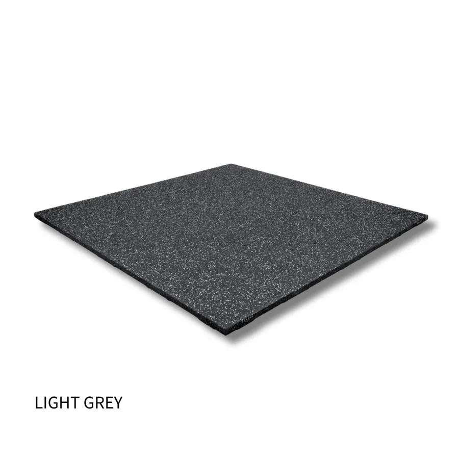 GFS Connect Tile β 20 mm Light Grey Interlocking Rubber Gym Tile (500 Γ 1000 mm)