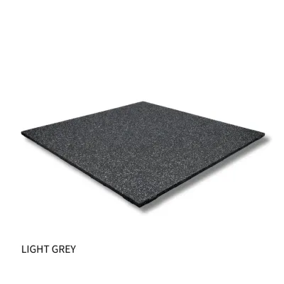 GFS Connect Tile – 20 mm Light Grey Interlocking Rubber Gym Tile (500 × 1000 mm)