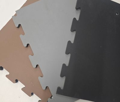 SAMPLE - Pavigym Endurance 7 mm High-Density Virgin Rubber Gym Flooring Tiles