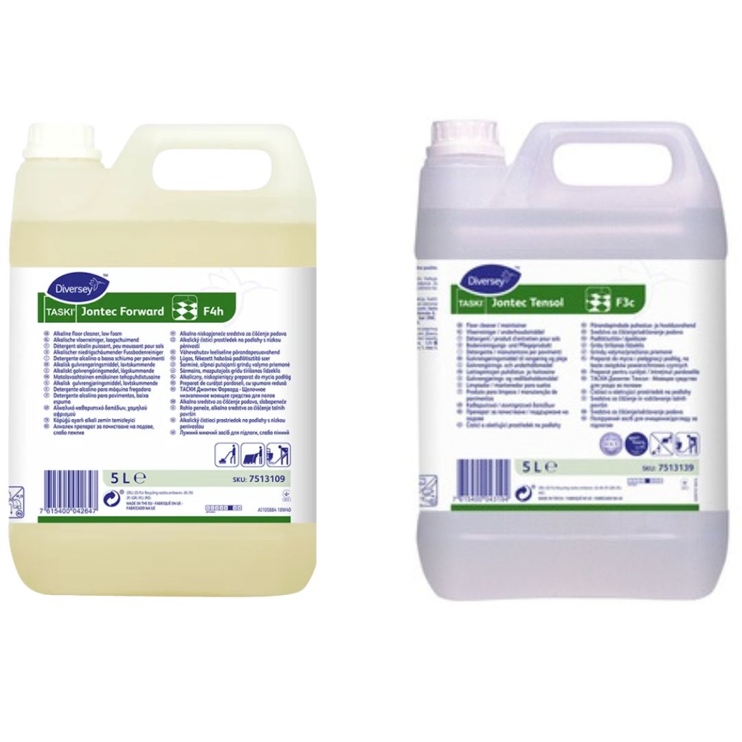Jontec Forward & Jontec Tensol 5L Gym Floor Cleaning Kit