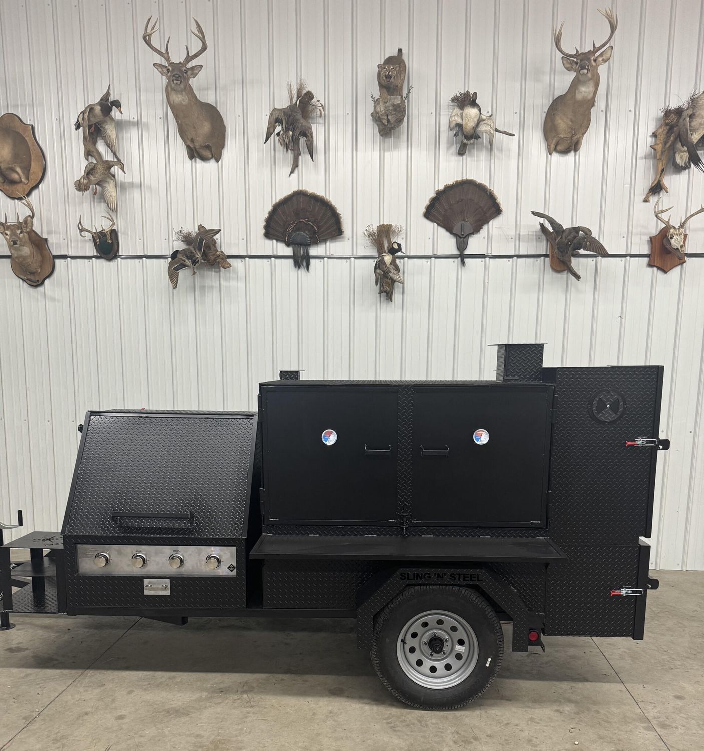 SNS Ultimate Smokehouse 60 w/ sink and griddle