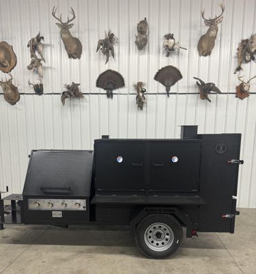 SNS Ultimate Smokehouse 60 w/ sink and griddle