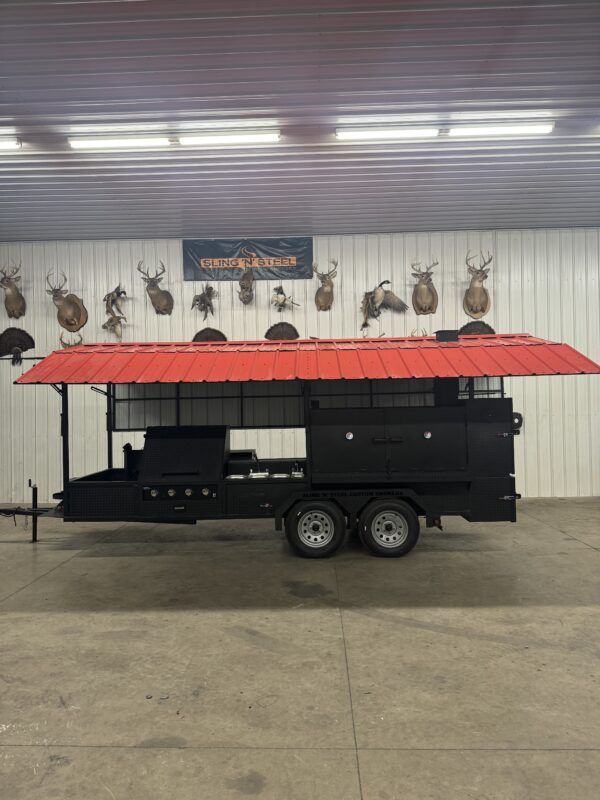 Custom Ultimate Smokehouse 72 W/ Chicken Flipper