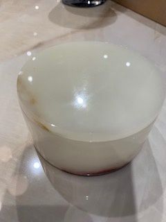 Round Box 4in-Eirenne-Light Green Onyx