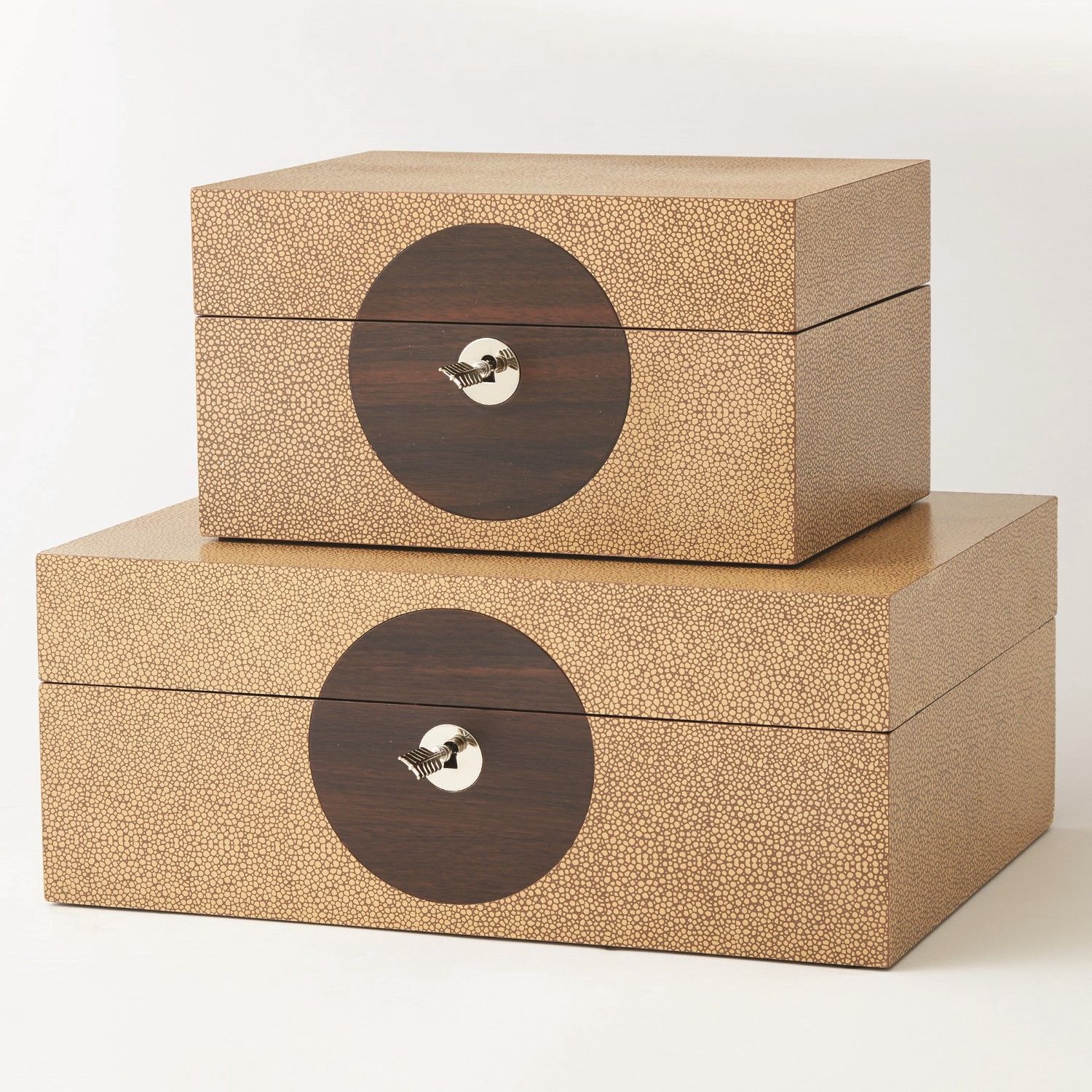 Box-Brown Shagreen-S