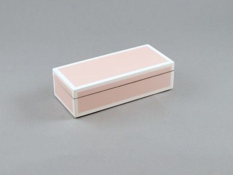 Box-Pencil-Pink/White Lacquer