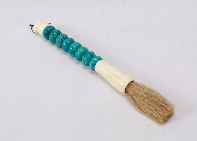Calligraphy Brush-Acqua Blue Jade Abacus
