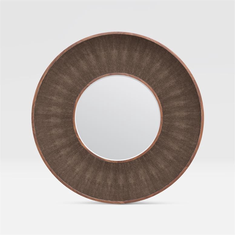Mirror-Shagreen-Mush/Walnut-38in