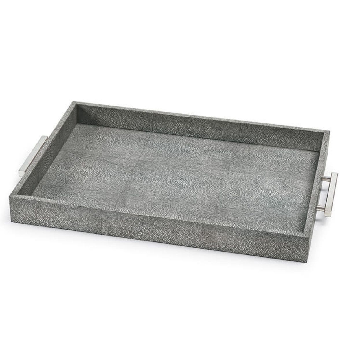 Tray-Shagreen-Charcoal Grey