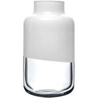 Vase-White/Clear-Magnolia