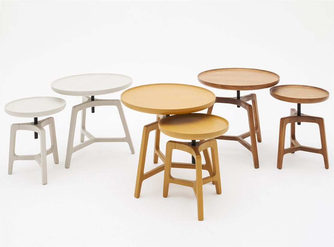 Coffee Table-Set-Wood-Almond Viki