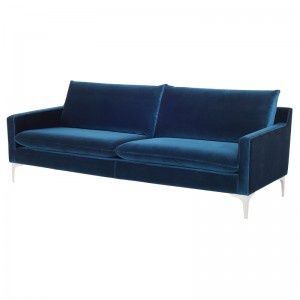Sofa-Triple Seat-Midnight Blue