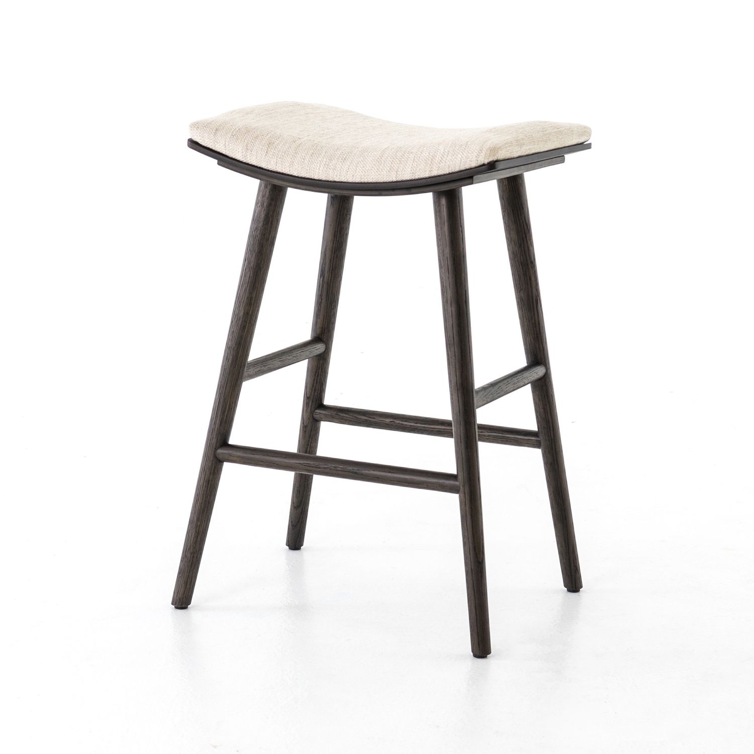 Stool-Counter-Wood/Fabric