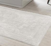 Bath Rug-Signature White