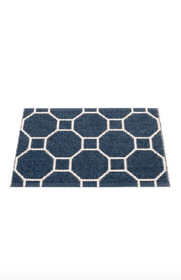 Rug-Rakel Dark Blue-70x50cm