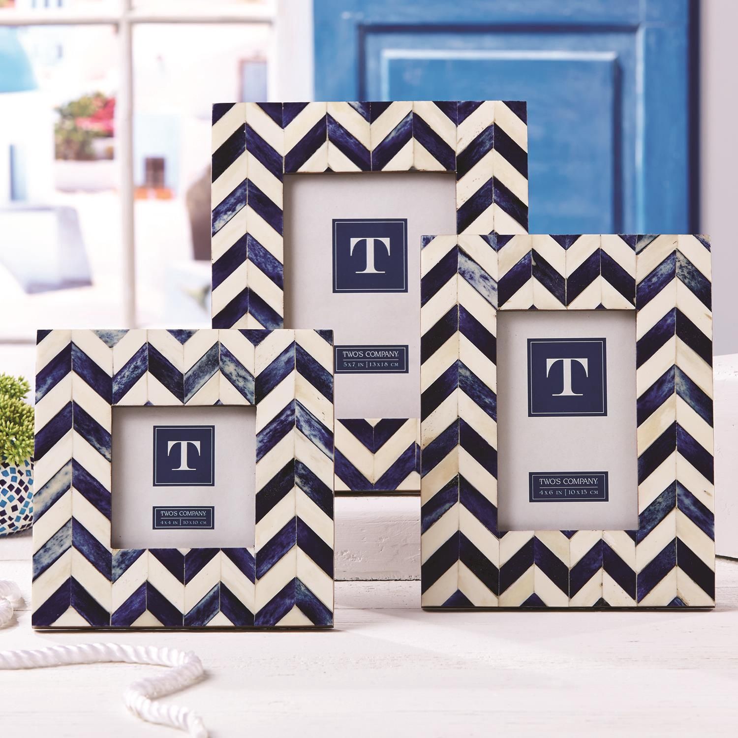 Frame-Inlay Chevron-S