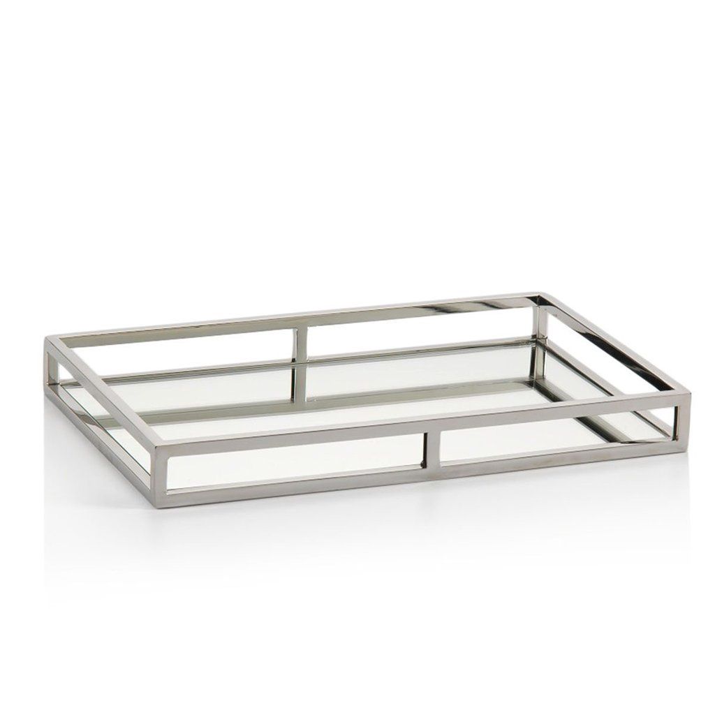 Tray-Rectangular-Mirrored