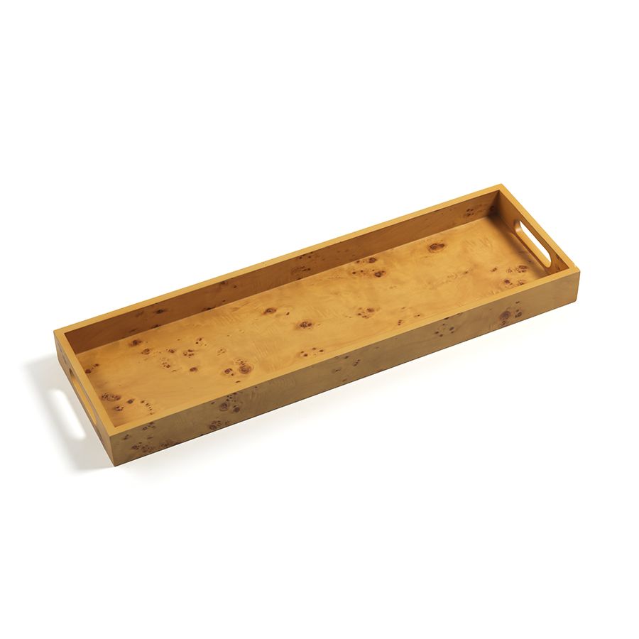 Tray-Burlwood Bar-24in.
