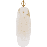 Sconce-Antique Brass/Alabaster