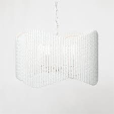 Chandelier-White/Metal