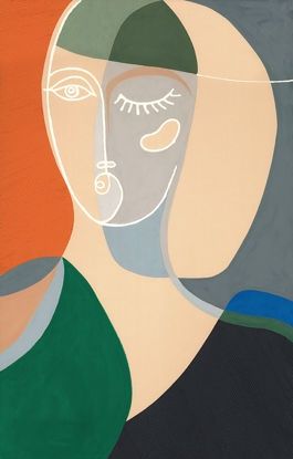 Wall Art-Portrait of a Lady-36x56