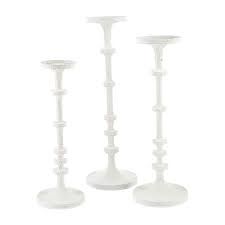 Candlesticks-White-S